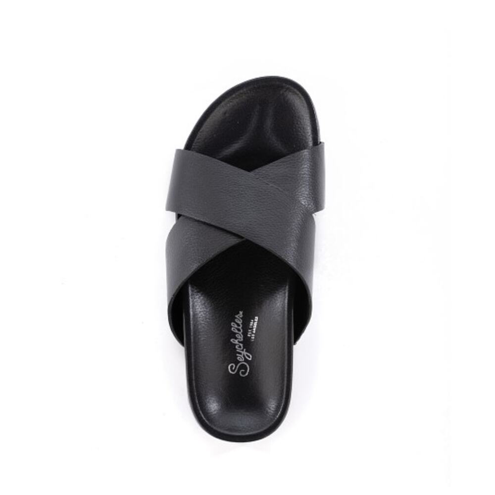 Seychelles Lighthearted Slide Black SIZE 11
